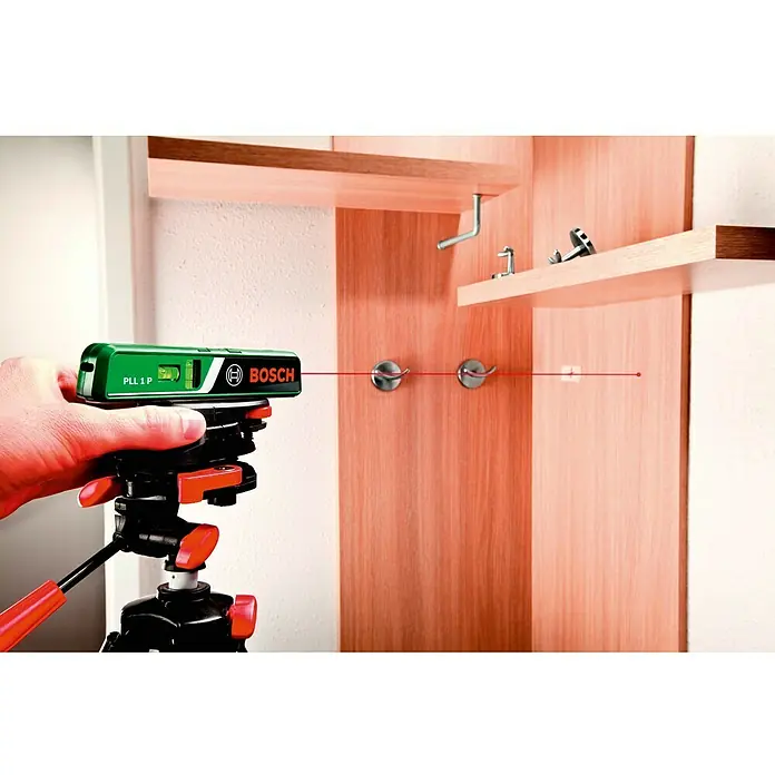 Bosch Laserwasserwage PLL 1 P - Max. Arbeitsbereich: 5 m - Anwendungsbeispiel