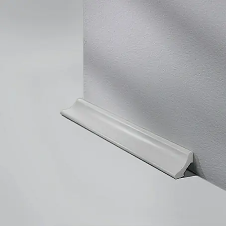 LOGOCLIC  Užljebljena kutna lajsna Svijetlosiva