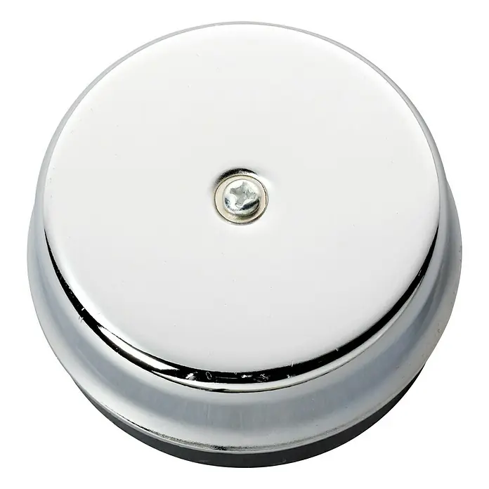 Heidemann Zvonce Underdome - Promjer: 80 mm, 82 dB, Kromirano, Metal - Pogled sprijeda