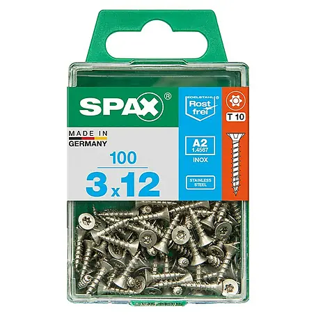 Spax  Schroef met verzonken kop
