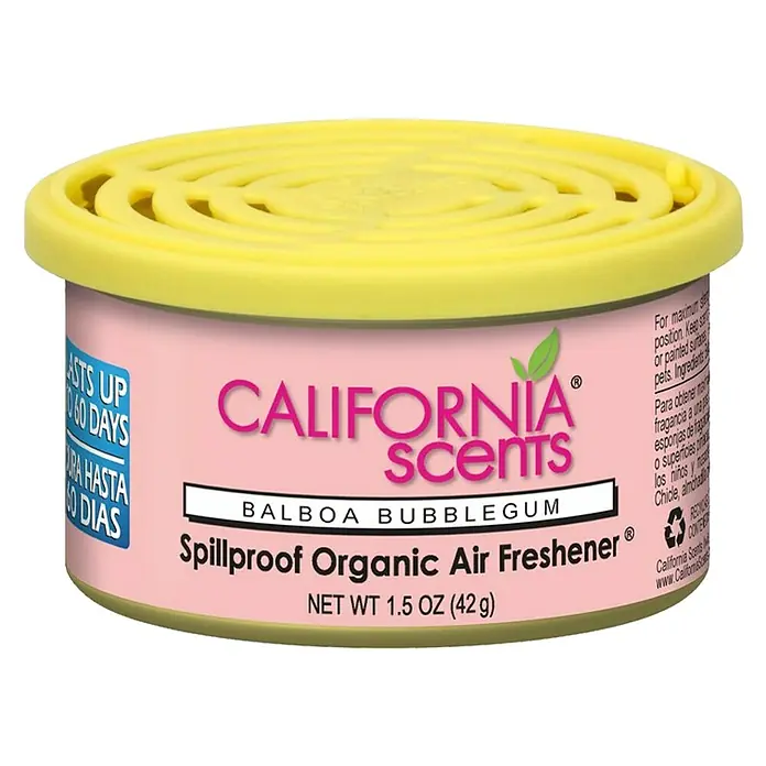 California Scents Luchtverfrisser Balboa Bubblegum - Balboa Bubblegum - Vooraanzicht