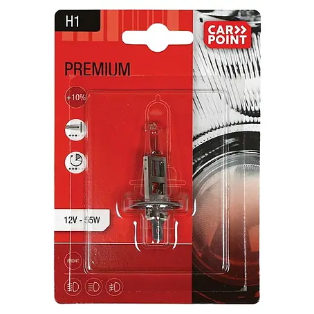 Carpoint  Halogeenlamp Auto Premium H1