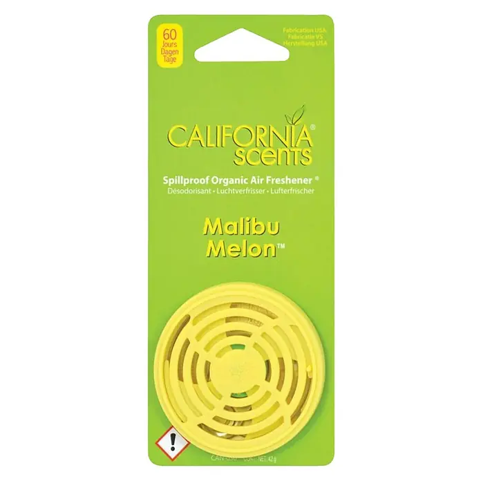 California Scents Luchtverfrisser Malibu Melon - Malibu Melon - Vooraanzicht