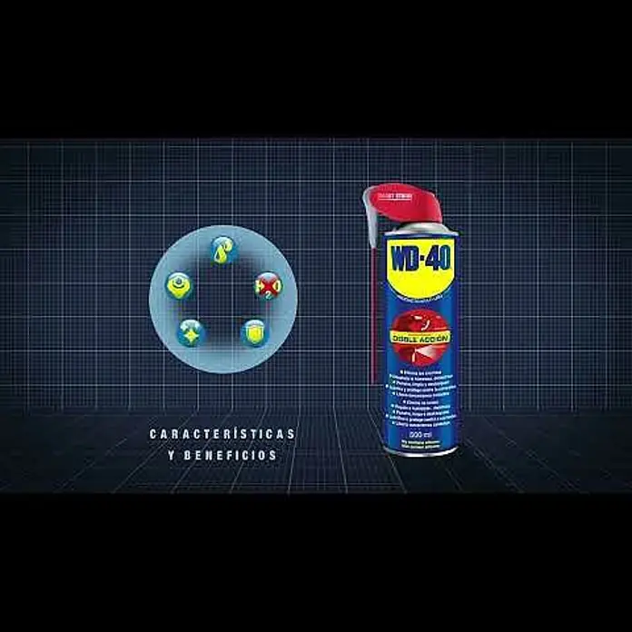 WD-40 Lubricante Multi-Usos - 250 ml - WD-40