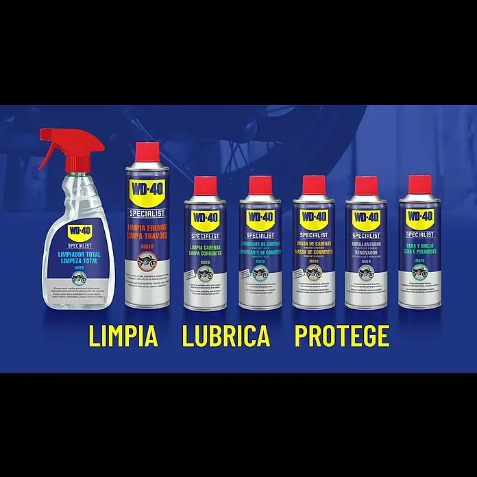 WD-40 Specialist Motorbike Set de limpieza para motocicletas - 1,2 l