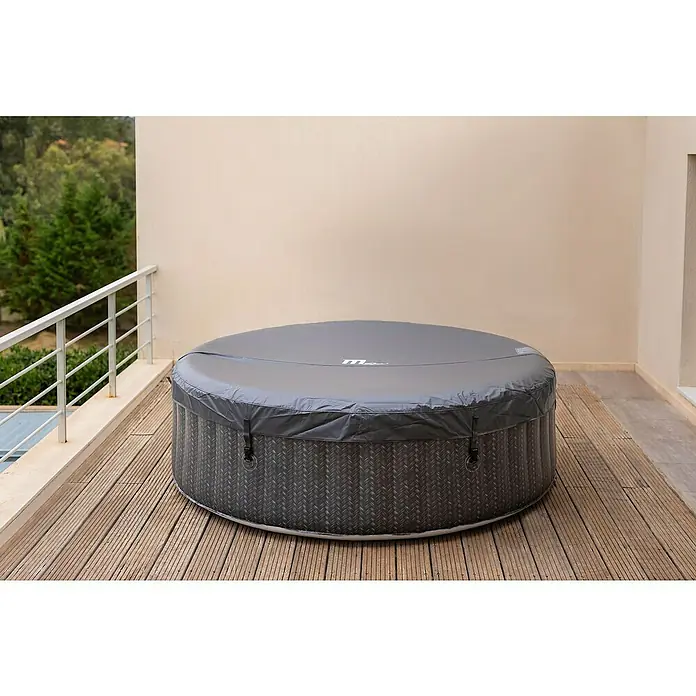 MSpa Hidromasažni bazen MSpa Comfort Series Ottoman - Ø x V: 204 x 70 cm, 930 l, Prikladno za: 4 – 6 osoba - Živopisni prikaz