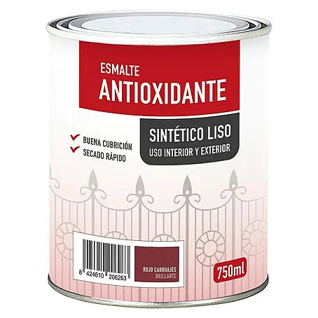 Esmalte de color sintético antioxidante