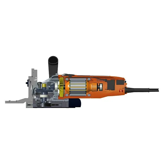 Toolson Flachdübelfräse PRO-DF 860 - 860 W, Schnitttiefe: 14 mm - Vorderansicht