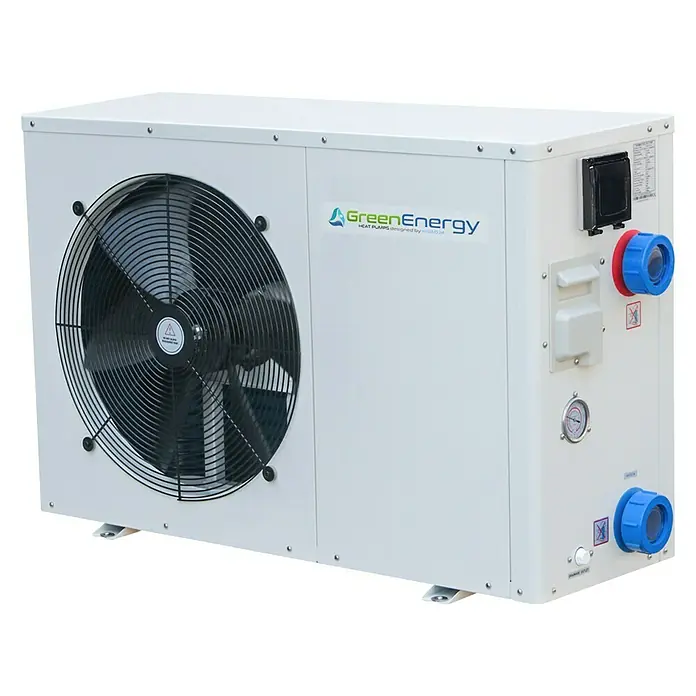 KWAD Wärmepumpe Green Energy Inverter - Passend für: Pools bis 60.000 l Wasserinhalt - Diagonale Ansicht