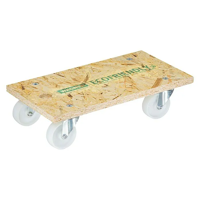 Wagner System Transportroller MM 1630 - L x B x H: 300 x 575 x 118 mm, Traglast: 400 kg - Diagonale Ansicht