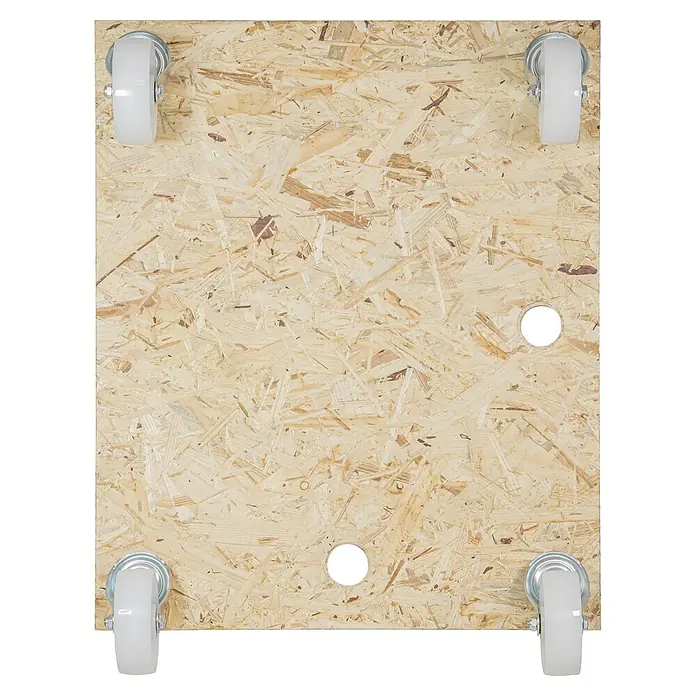 Wagner System Transportroller MM 1617 - L x B x H: 590 x 490 x 118 mm, Traglast: 400 kg - Ansicht von unten