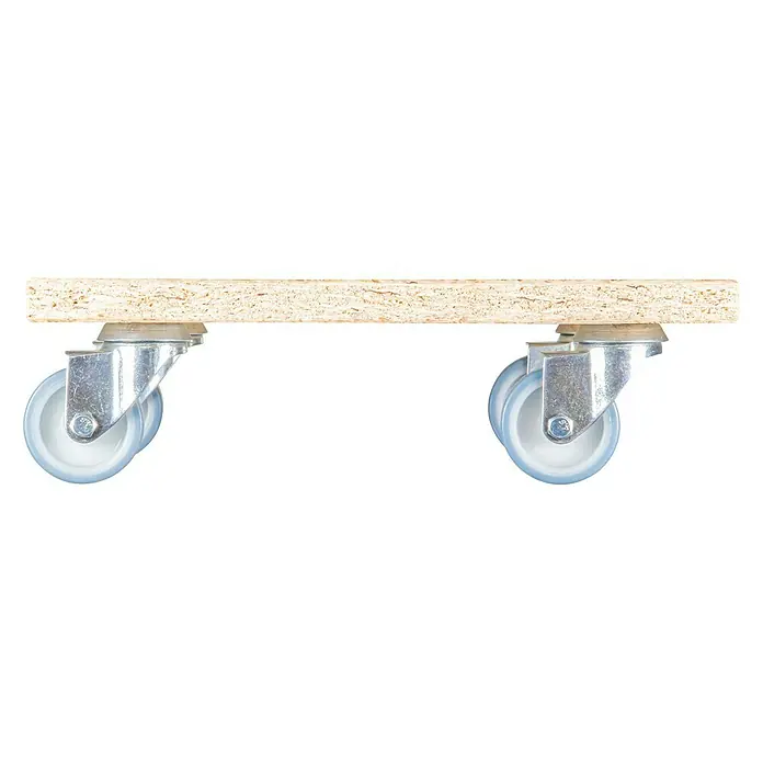 Wagner System Transportroller MM 1357 - L x B x H: 290 x 290 x 100 mm, Traglast: 250 kg - Vorderansicht