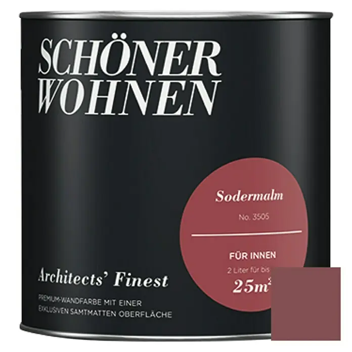 SCHÖNER WOHNEN-Farbe Wandfarbe Architects' Finest - No. 3505 - Sødermalm, 2 l, Matt - Detailaufnahme
