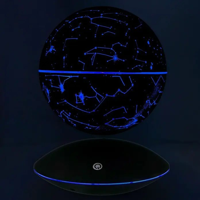 LED-Dekoleuchte rund Sternbilder - 3 W, Schwarz, Sternbilder Motiv - Stimmungsaufnahme