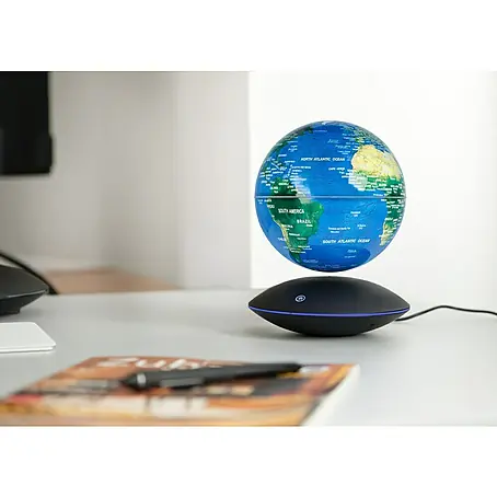 LED-Dekoleuchte rund Globus