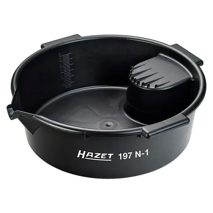 Hazet Mehrzweckwanne 197N-1 - Volumen: 6 l, Ablage - Diagonale Ansicht