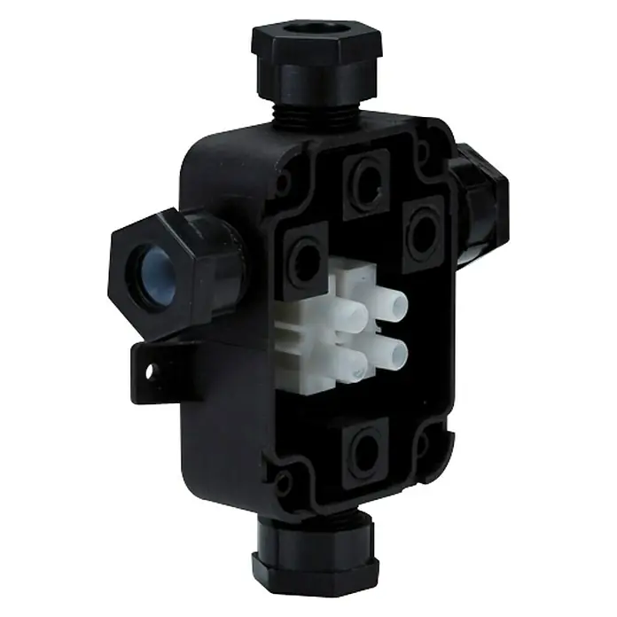 Paulmann Special Line Verbindungsbox - 4-fach, 2.500 W, Kunststoff, IP67 - Detailaufnahme