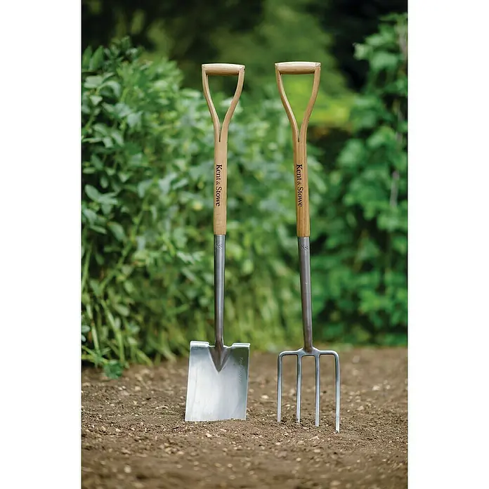 Kent & Stowe Gärtnerspaten - Arbeitsbreite: 18 cm, Langstiel - Stimmungsaufnahme