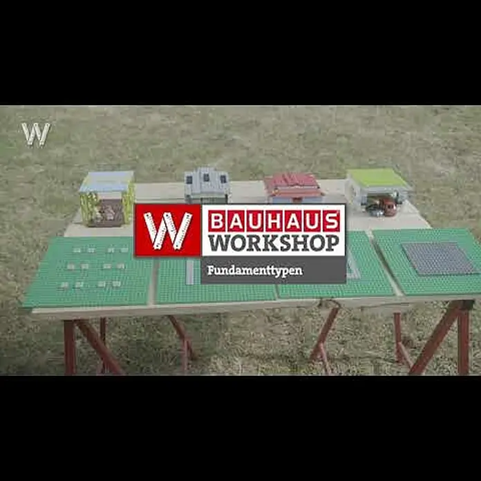 Wolff Finnhaus Gartenlaube - B x T: 393 x 325 cm, Mit Grillanlage - BAUHAUS Workshop - Welcher Fundament-Typ ist der richtige?