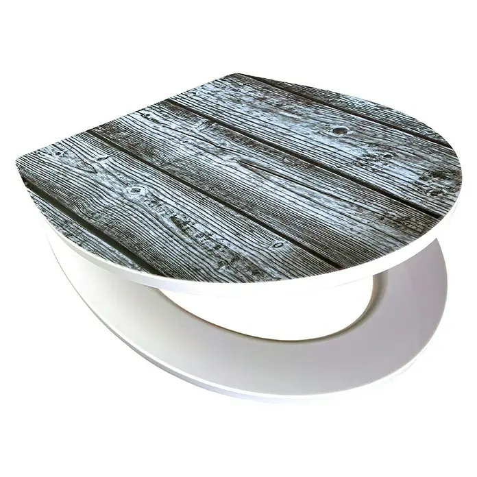Rosto WC-Sitz Madera - Duroplast, Mehrfarbig - Diagonale Ansicht