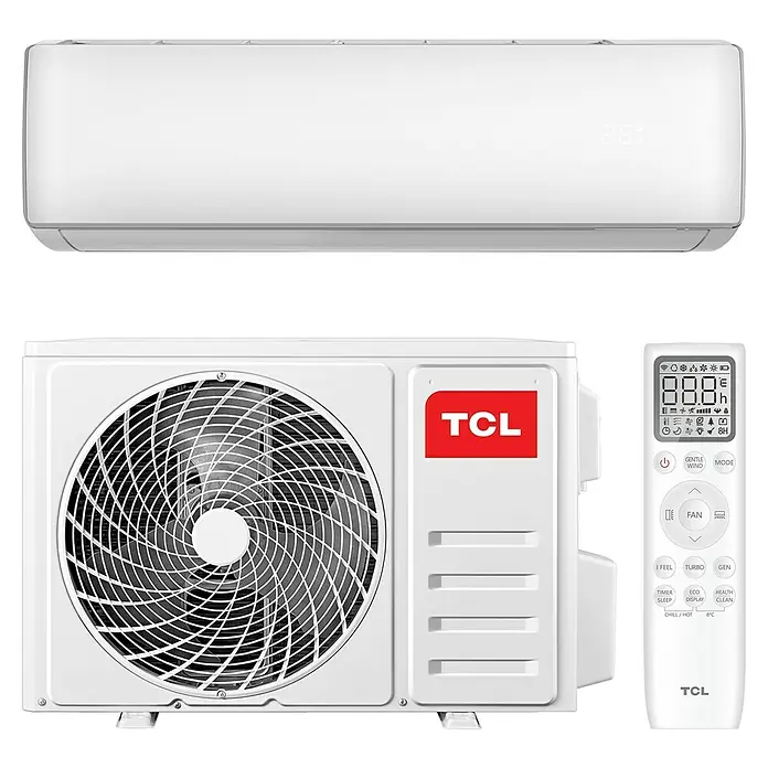 TCL Inverter-Klimasplitgerät TAC-12CHSA/DNI White WiFi - Weiß, 12.000 BTU/h, Raumgröße: 35 m² - Vorderansicht
