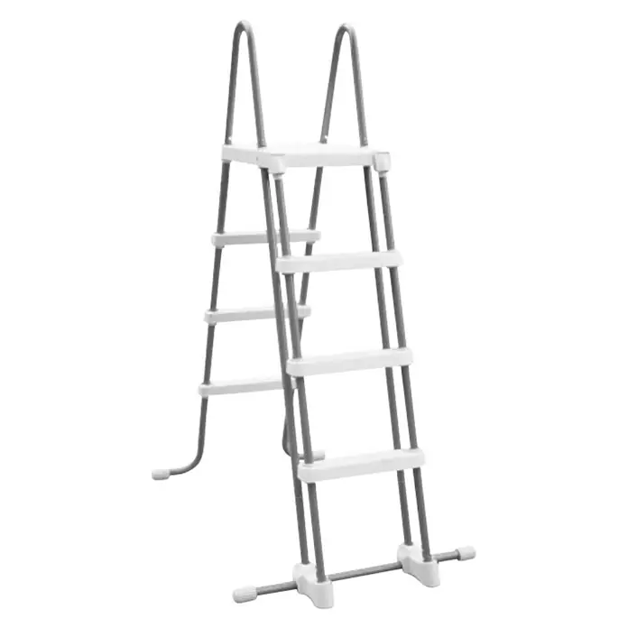 Intex Set bazen s priborom Frame Pool - D x Š x V: 732 x 366 x 132 cm, Zapremnina: 31.805 l, Tamnosive boje - Dijagonalni pogled