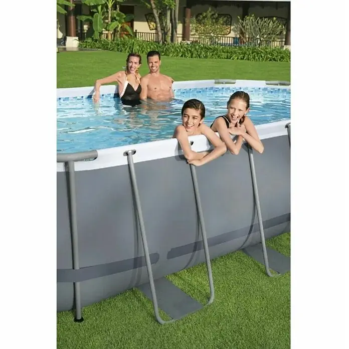 Bazen sa priborom Bestway Power Steel - 427 x 250 x 100 cm, 7.250 l - Živopisni prikaz