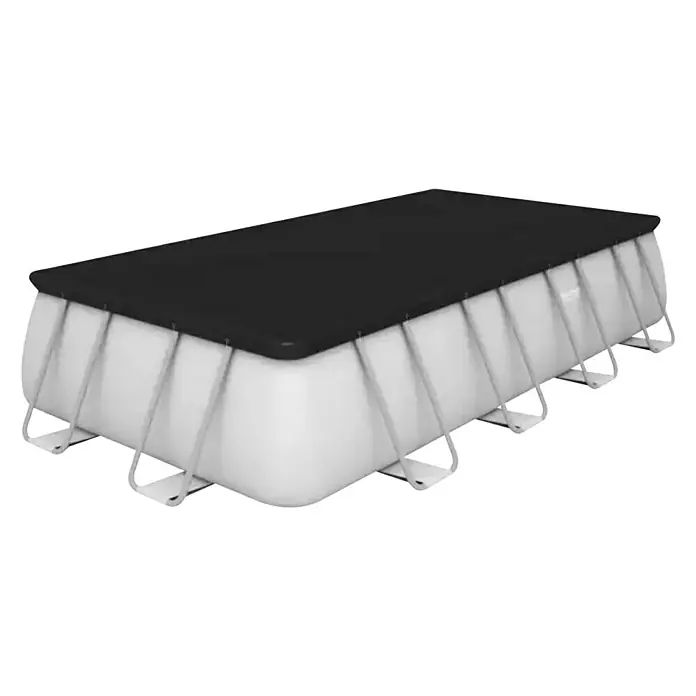 Bestway Pravokutni bazen s priborom Power Steel - 549 x 274 x 122 cm, 14.812 l - Dijagonalni pogled