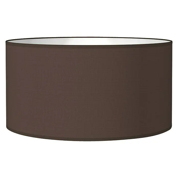 Home Sweet Home Lampenschirm Bling - Ø x H: 50 x 25 cm, Chocolate, Baumwolle, Rund