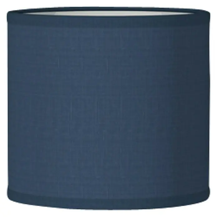 Home Sweet Home Lampenschirm Bling - Ø x H: 16 x 15 cm, Dark Denim, Baumwolle, Rund
