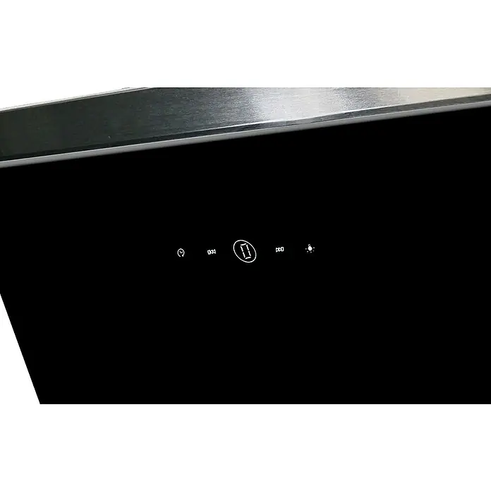 Respekta Schräghaube Skala CH 89060 S - Breite: 59,5 cm, Max. Luftleistung: 479,8 m³/h, Schwarz - Detailaufnahme