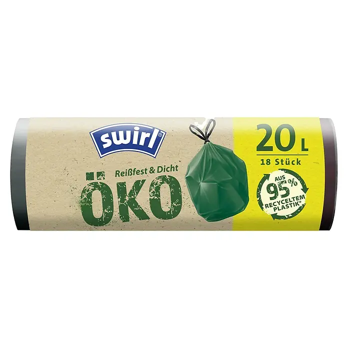 Swirl Müllbeutel - 20 l, 18 Stk. - Vorderansicht