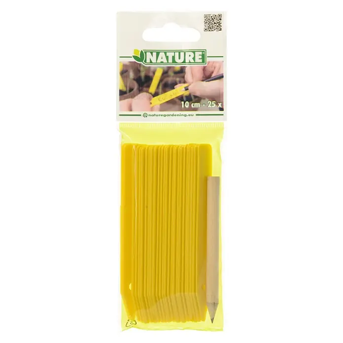 Nature Steeketiketten - 25 st. - Vooraanzicht