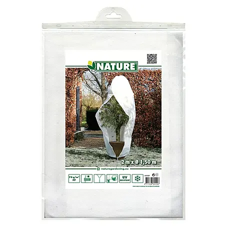 Nature  Vliesdoek met ritssluiting