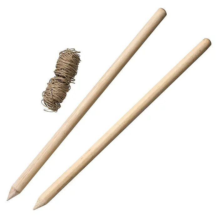 Nature Pootstok Set - Ø x h: 18 x 30 mm - Diagonaal zicht