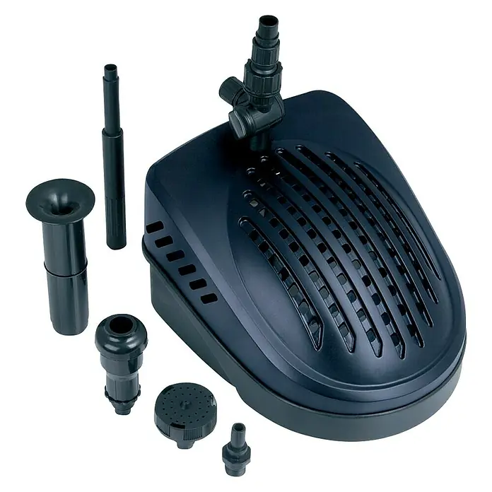 Ubbink Vijverpomp PowerClear® 5000 + UVC - 30 W, Waterdoorvoer per uur: 1.300 l - Diagonaal zicht