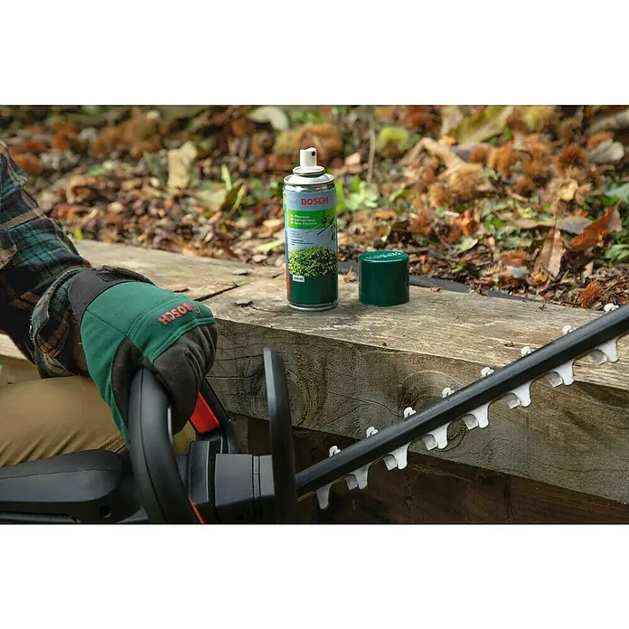 Bosch Pflegespray - 250 ml - Anwendungsbeispiel