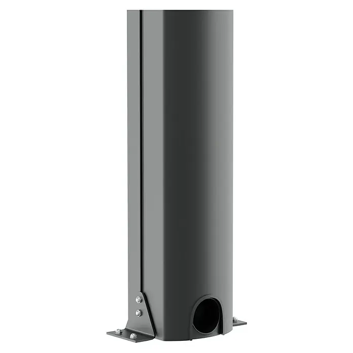 Terrassenüberdachung Compact Line - L x T: 304 cm x 250 cm, Polycarbonat, Anthrazitgrau, Transparent - Detailaufnahme