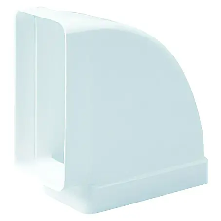 Codo horizontal rectangular Tubpla