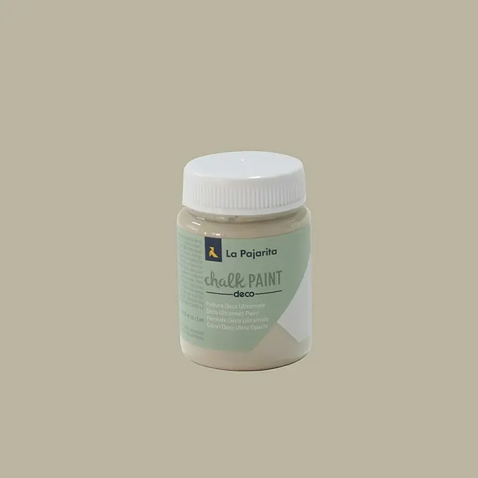 La Pajarita Pintura de tiza Chalk Paint - Beige antiguo, 75 ml, Mate