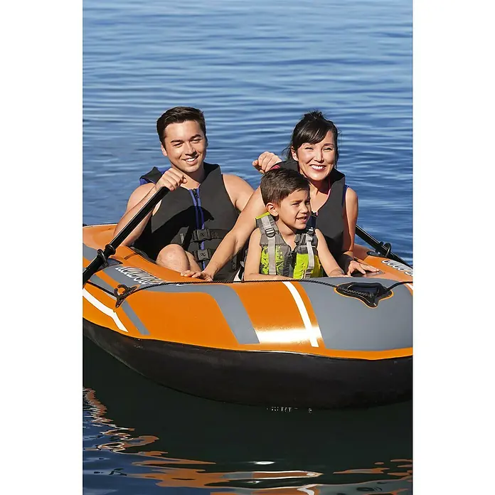 Hydro-Force Bote hinchable Kondor 3000 - L x An x Al: 232 x 115 x 36 cm, Apto para: 2+1 personas, Carga útil: 190 kg - Producto en uso