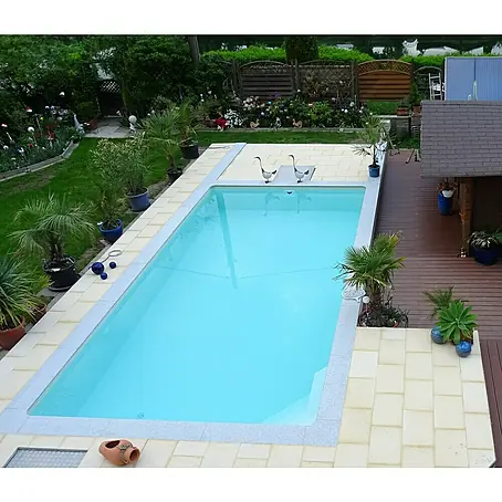 KWAD  Rechteckbecken-Set de Luxe