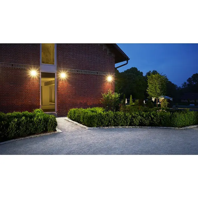 Steinel LED senzorski reflektor LS 150 - Boja: Crne boje, Boja svjetla: Neutralno bijelo, IP44 - Živopisni prikaz