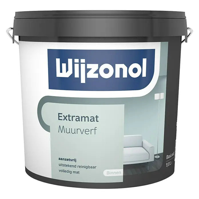 Wijzonol Muurverf Extramat BIOseries - 10 l, Extra mat - Vooraanzicht