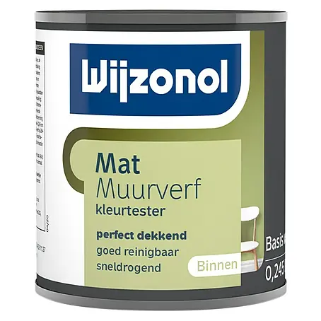 Wijzonol  Muurverf Kleurtester