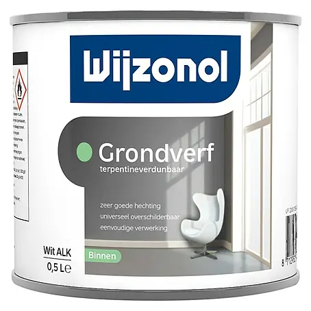 Wijzonol  Grondverf Terpentineverdunbaar