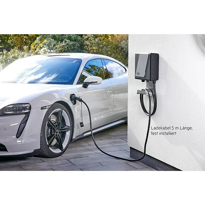 AEG E-Auto Ladestation Wallbox WB 11 PRO - Ladeleistung: 11 kW - Anwendungsbeispiel