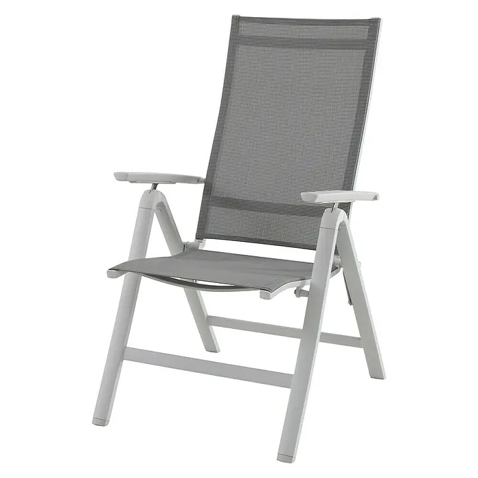 Sunfun Hannah Garten-Positionssessel - 61,5 cm, Textilen - Diagonale Ansicht