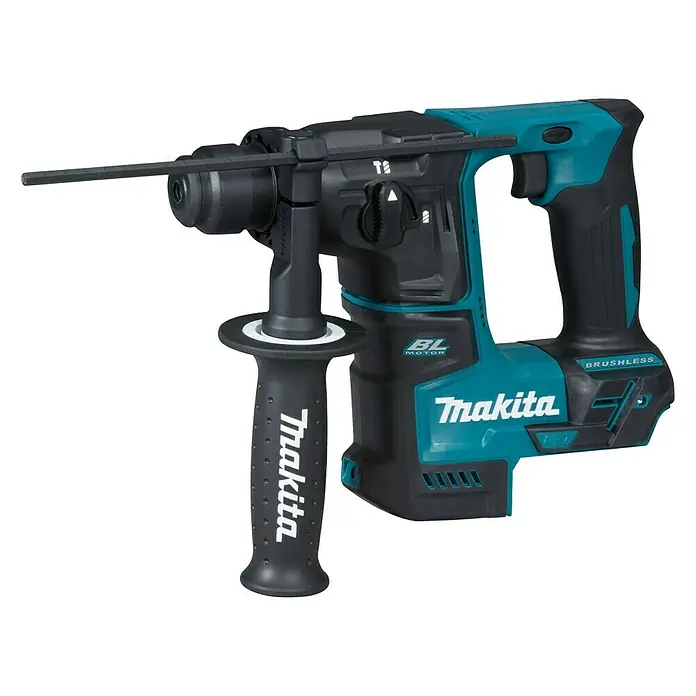 Makita Akku-Bohrhammer DHR171Z - 18 V, Li-Ionen, Ohne Akku, Einzelschlagstärke: 1,2 J - Vorderansicht