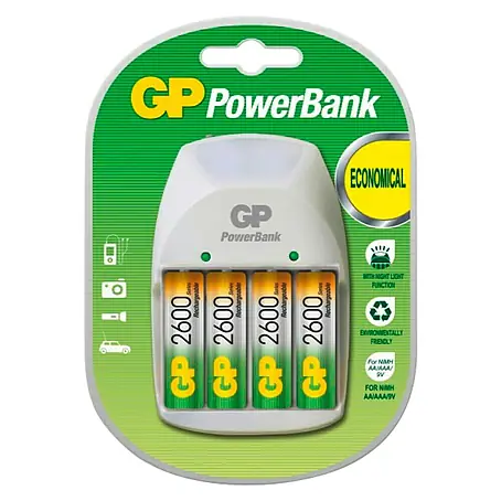 Cargador de pilas PB11GS+4GP